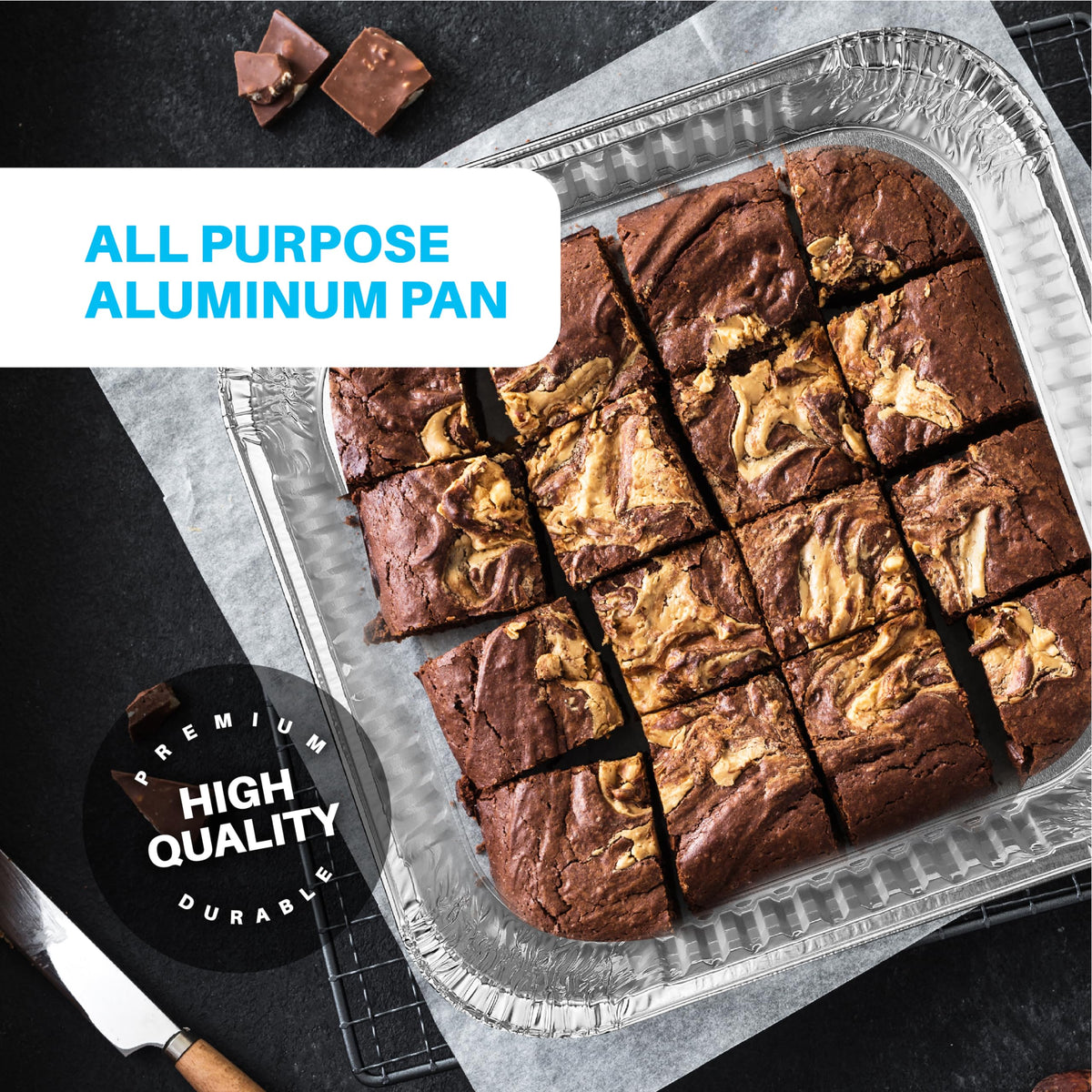 MontoPack foil pan stack—lightweight and spill-free for catering.
