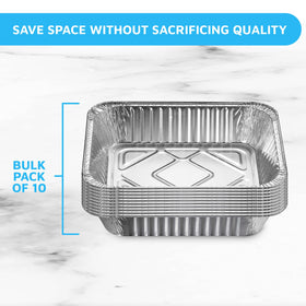 Montopack steam-table tray with wide rim for easy transport.