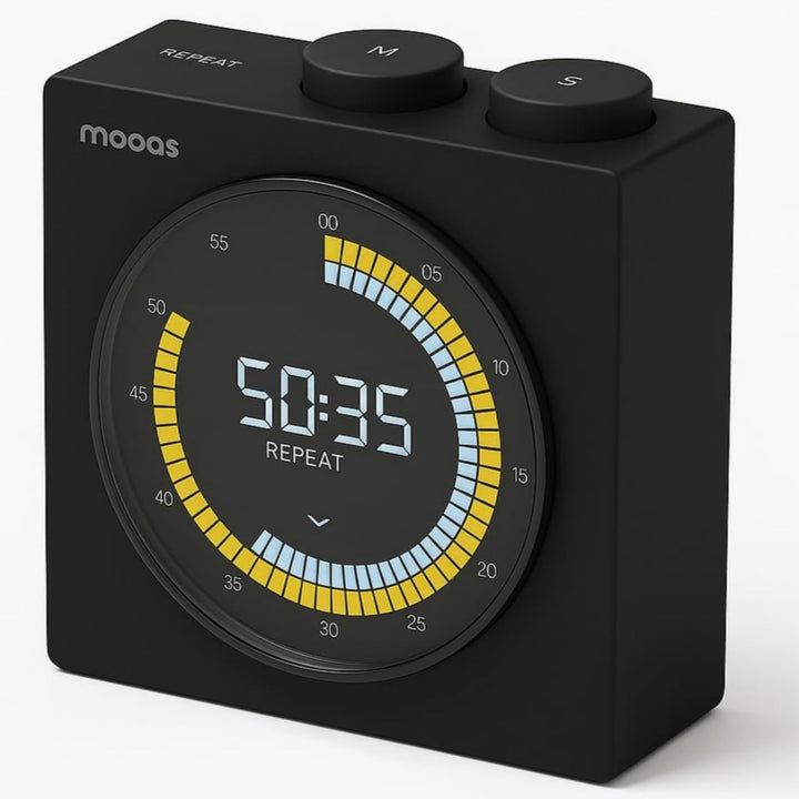 mooas Time Loop timer with large display for focused study sessions