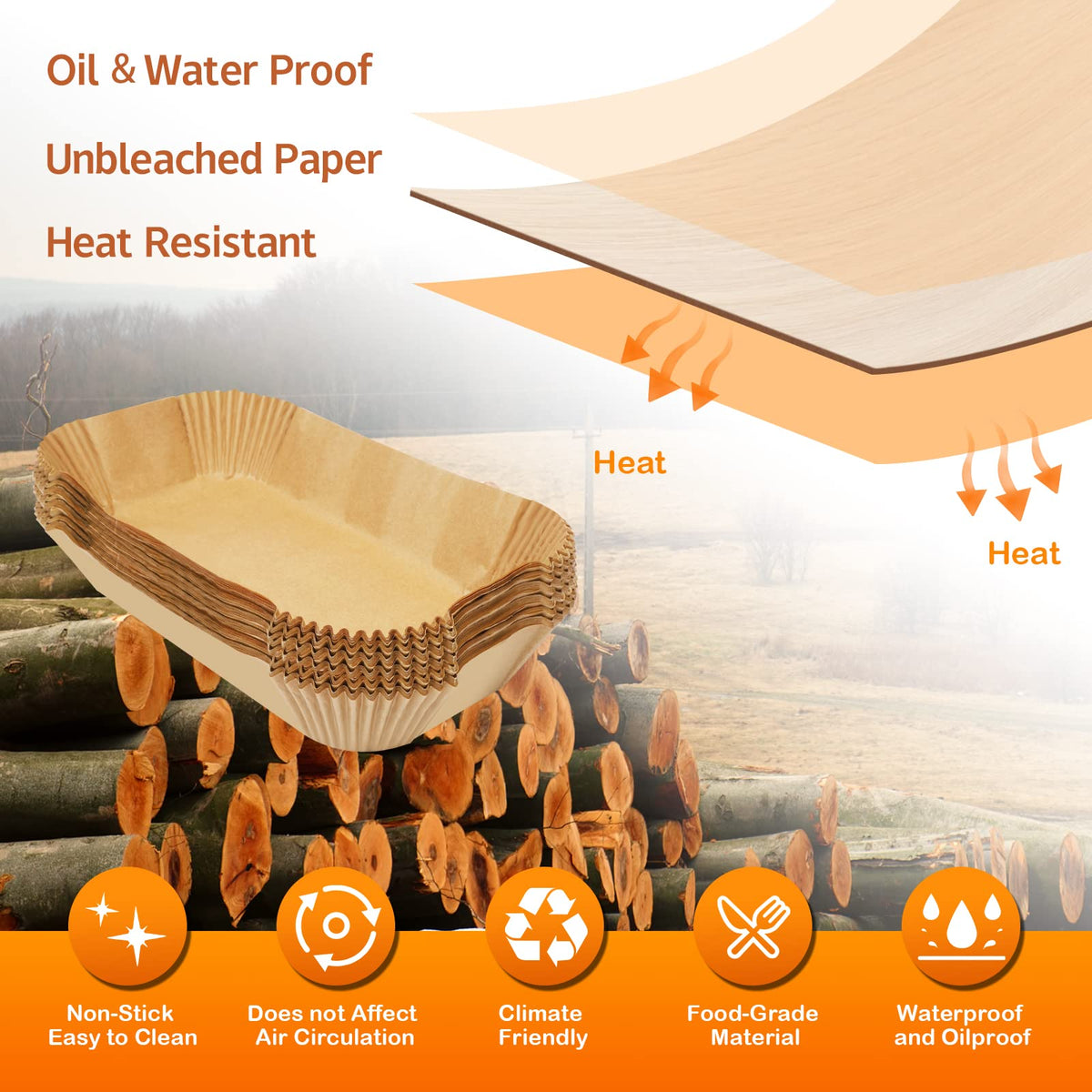 MooManGoo edge height protects fryer walls.