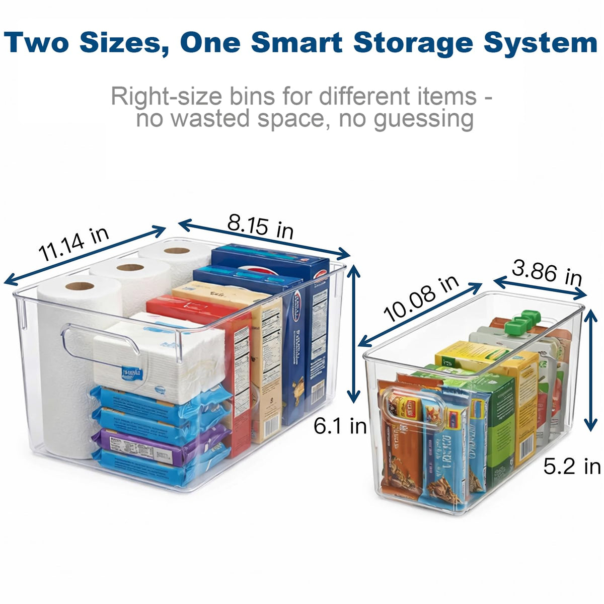 Moonedge 3mm PET durable clear plastic bins resist bending under full loads