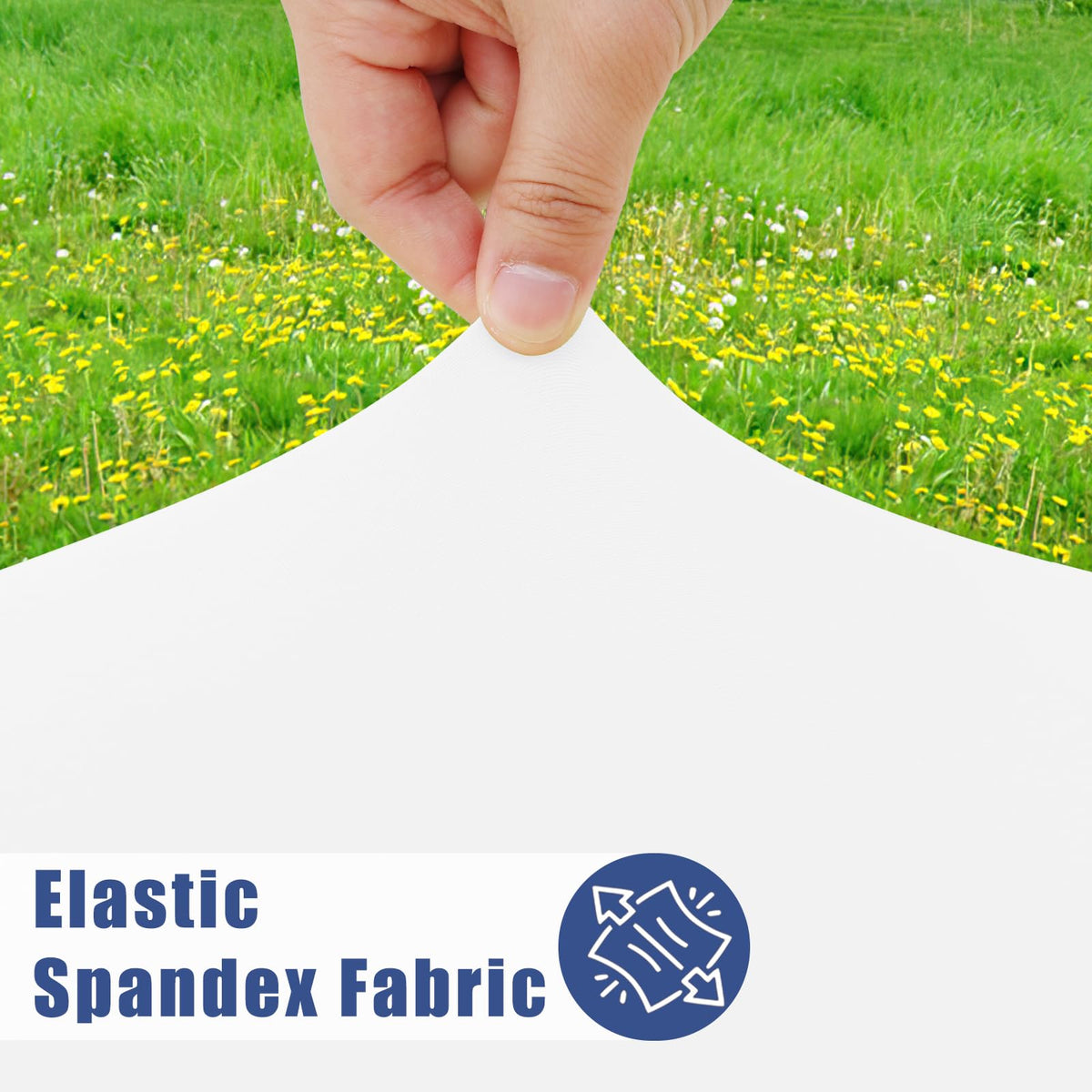 Moosfor tablecloth windproof edge provides secure coverage during gatherings.