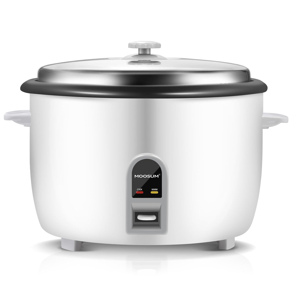 Moosum commercial rice cooker designed for daily use in busy kitchens.