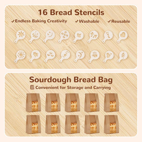 Moozetiz reusable bread bags for gifting and storage