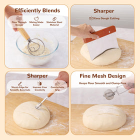 Moozetiz bread lame with blades for precise scoring.