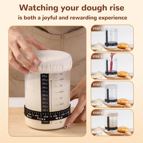 Moozetiz dough whisk speeds smooth mixing for flawless dough.