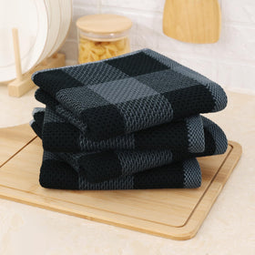 Mordimy 13x28 inch towels spread on counter for prep cleanup