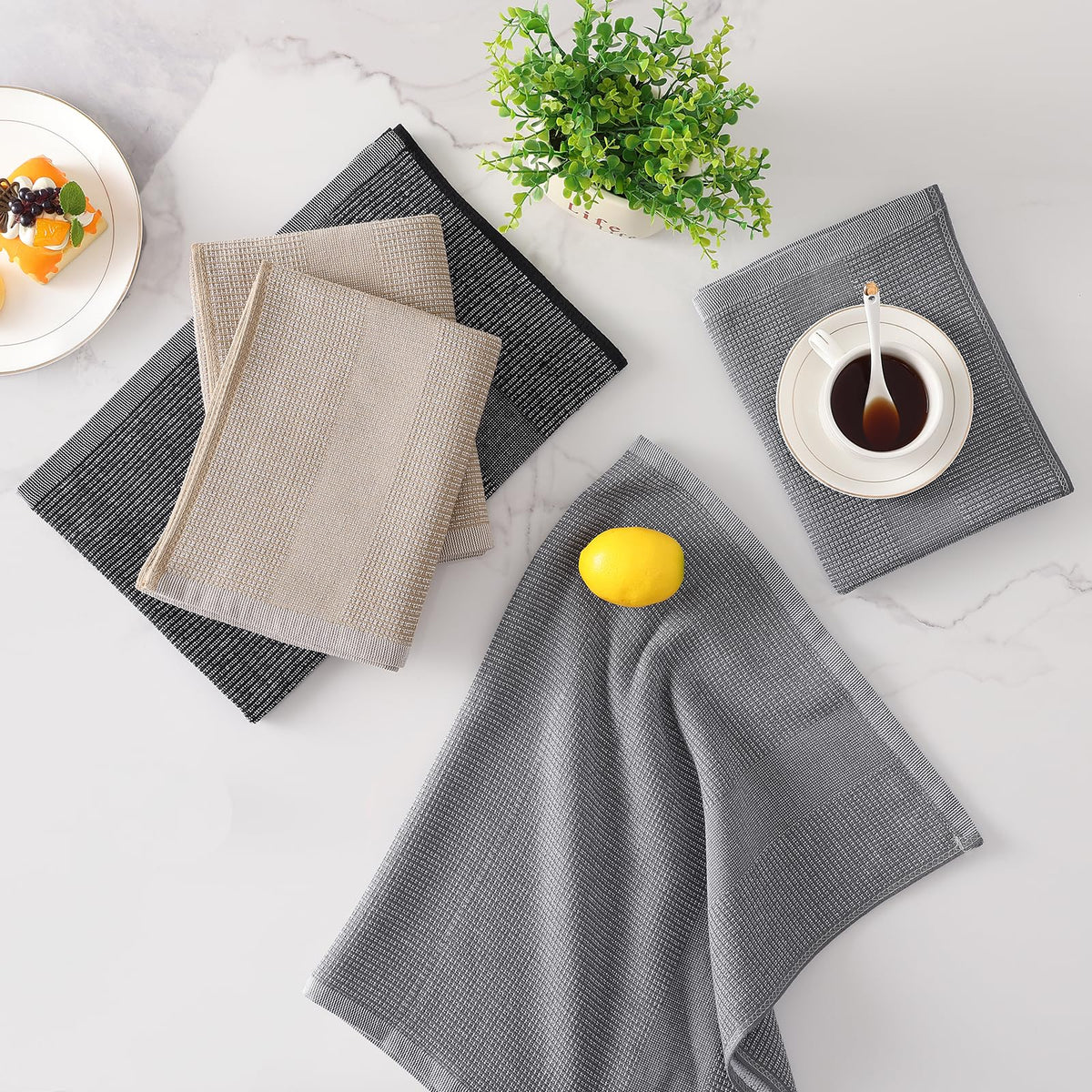 Mordimy Premium Kitchen Towels suited for multi-purpose use beyond dishes