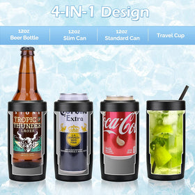 MoreFeel 4-in-1 cooler side view highlights compact, portable design