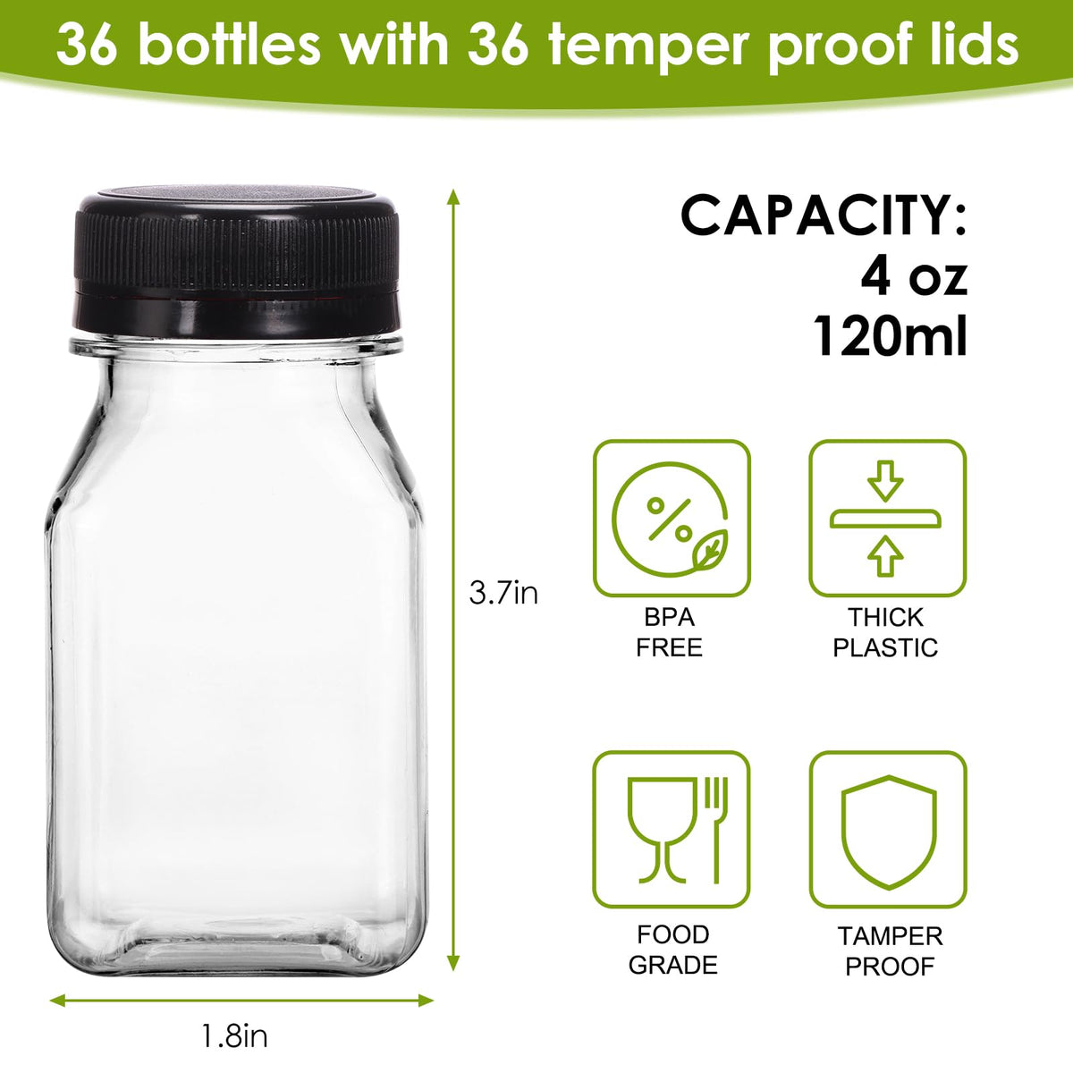 Moretoes leak-proof caps on sealed bottles for transport.