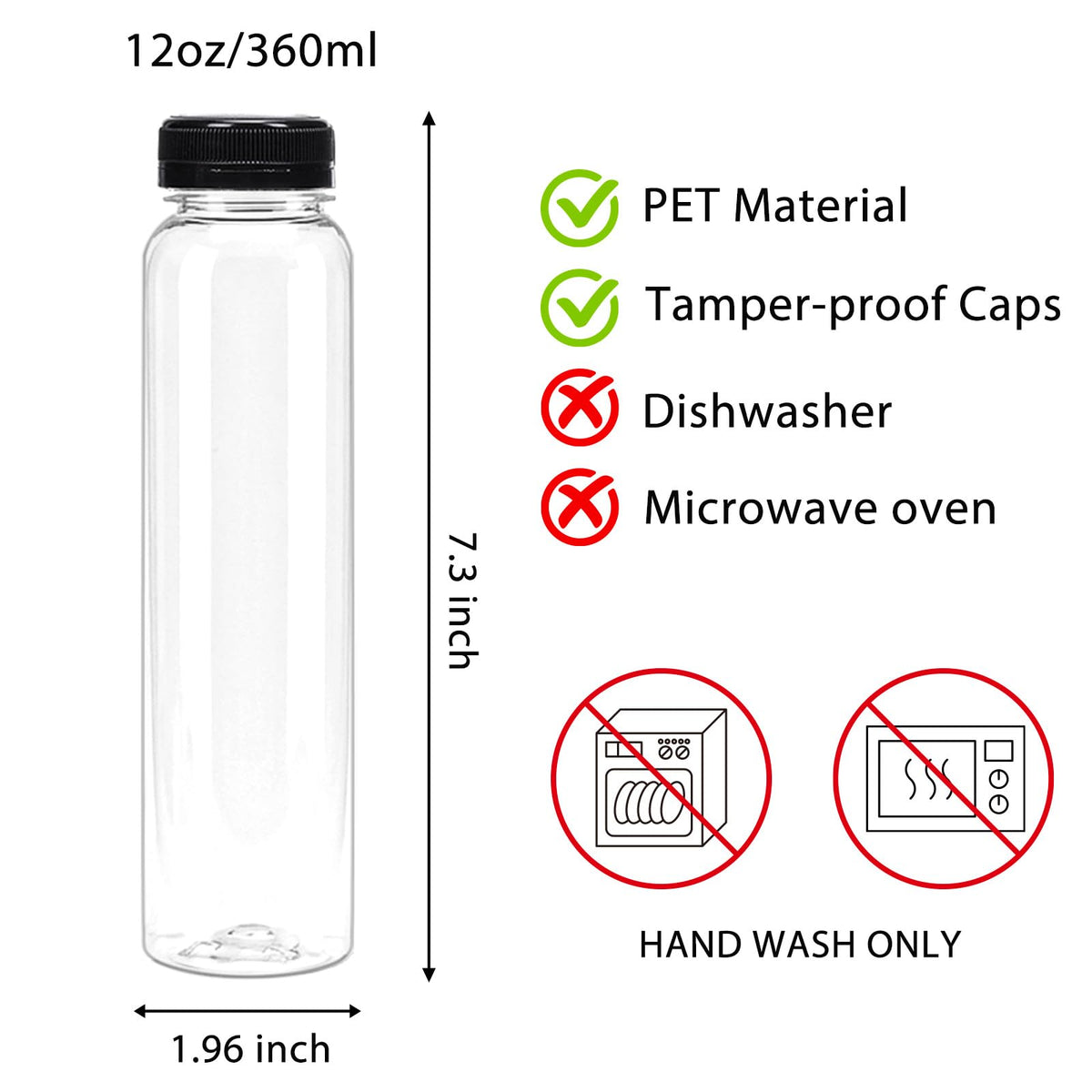 Moretoes tamperproof caps secure freshness and prevent leaks during transport.