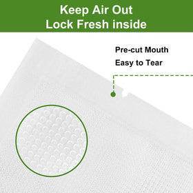 Moretoes BPA-free food-safe bags ensure safe storage.