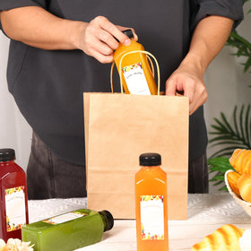 Moretoes clear PET bottles showcase colorful beverages