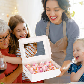 Moretoes box size 13-by-10-by-3-5-inches fits standard cupcakes