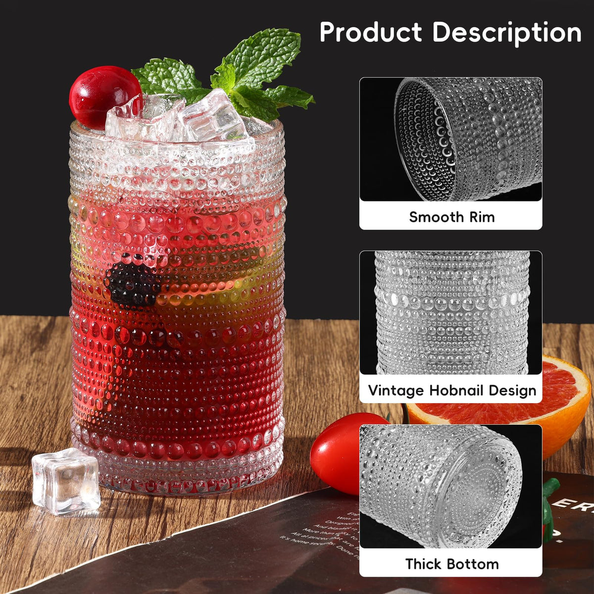 Moretoes dishwasher-safe glass, BPA-free and lead-free for everyday use.