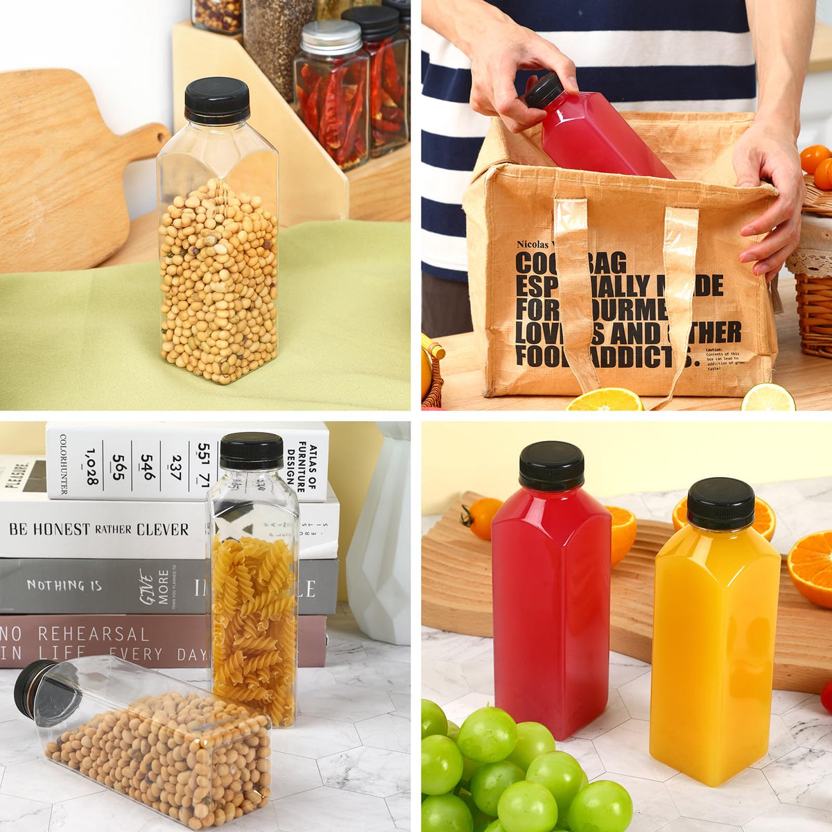 Moretoes food-grade PET bottles are safe and reusable.