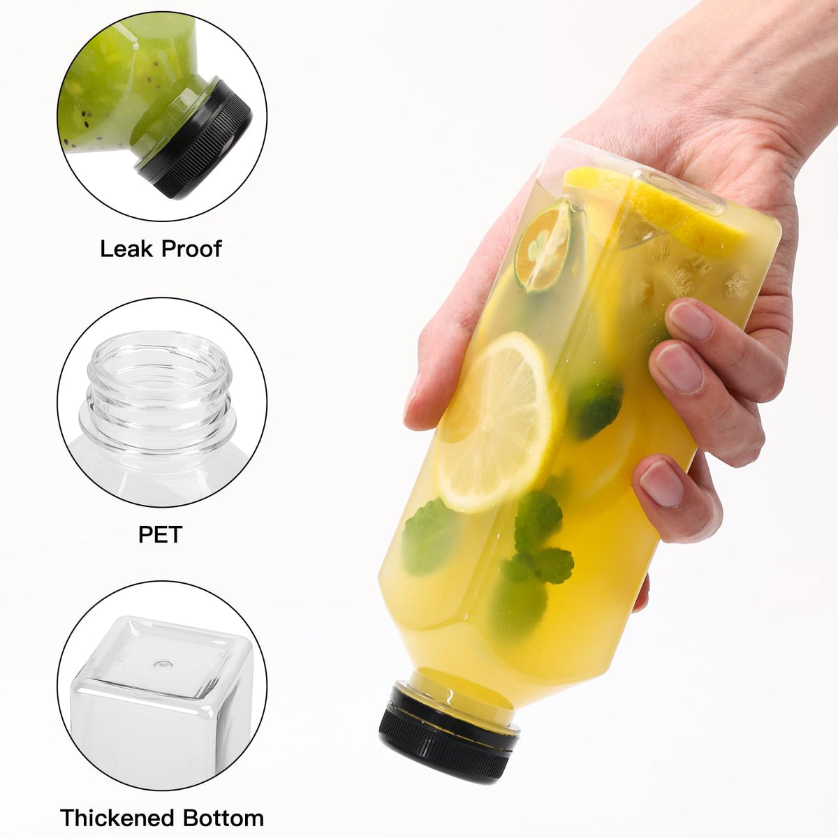 Moretoes included brush and funnel simplify cleaning and filling.