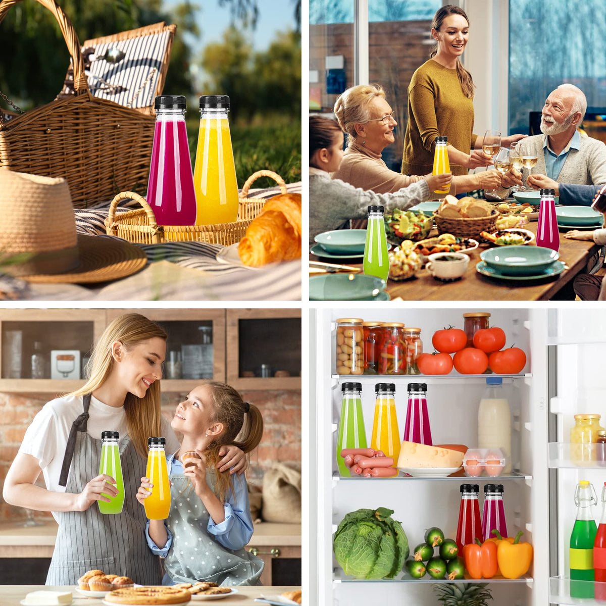 Moretoes use cases outdoor picnics and parties with carry-friendly containers.