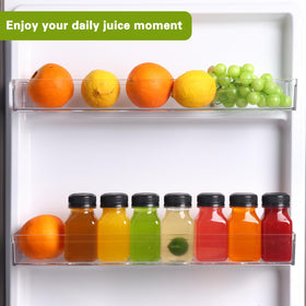Moretoes writable labels help distinguish each bottle.