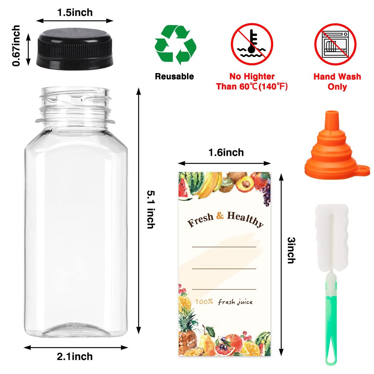 Moretoes tamper-proof caps sealing bottles for safe transport.