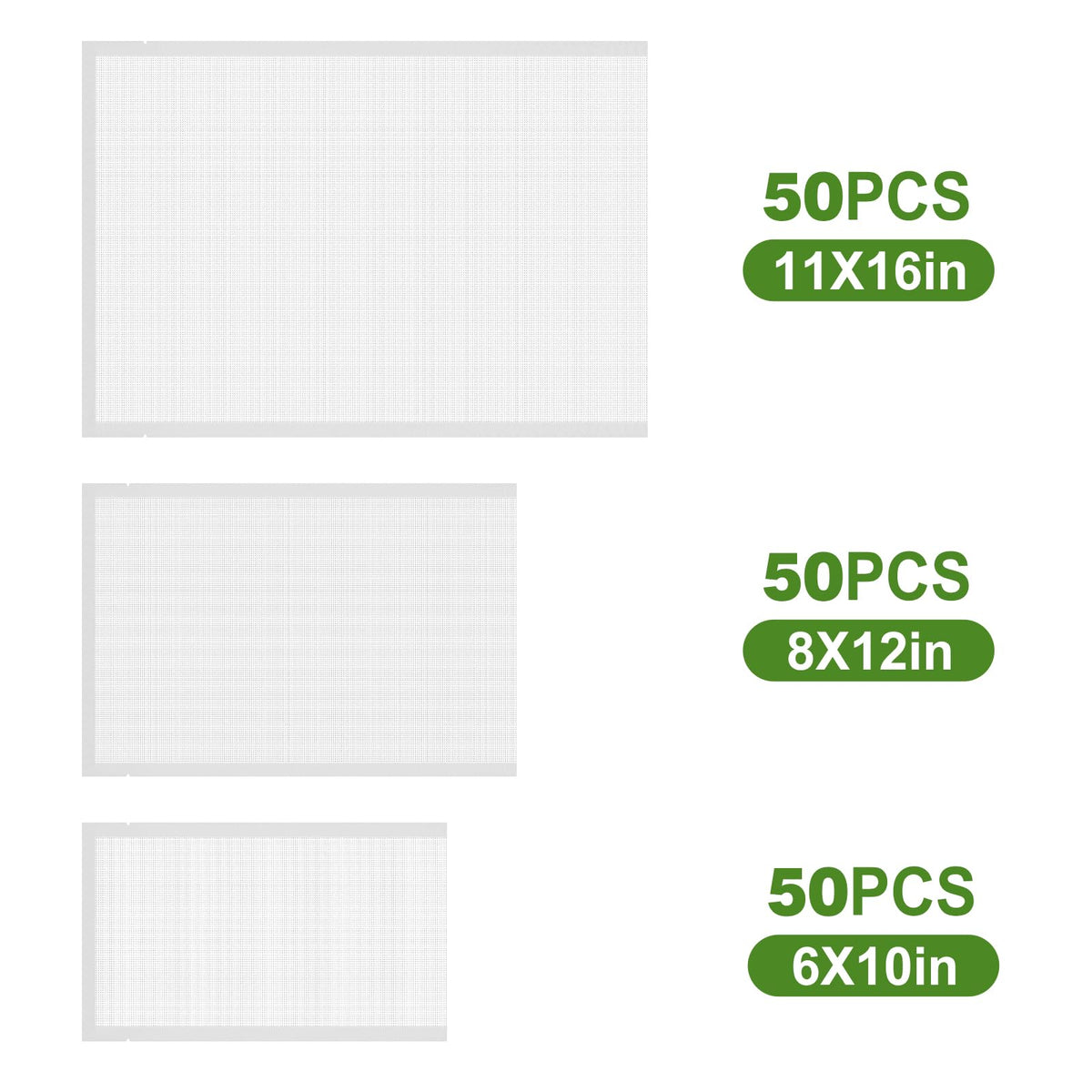 Moretoes vacuum bags 8x12 precut pack ideal for quart portions