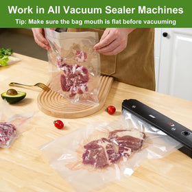 Moretoes vacuum bags puncture-resistant construction protects contents from tears