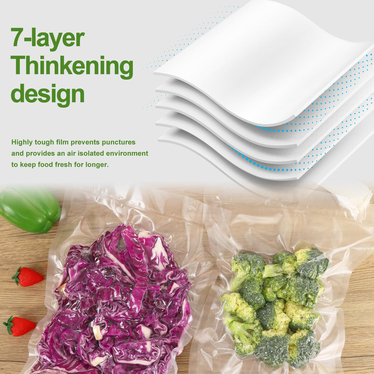 Moretoes BPA-free bags ensure safe storage for raw and cooked foods