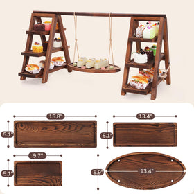MORITECK extra-wide 5.1-inch trays hold more treats.