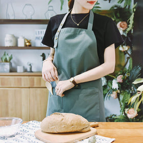MORNITE heavy canvas blend apron feels soft yet durable for pottery.