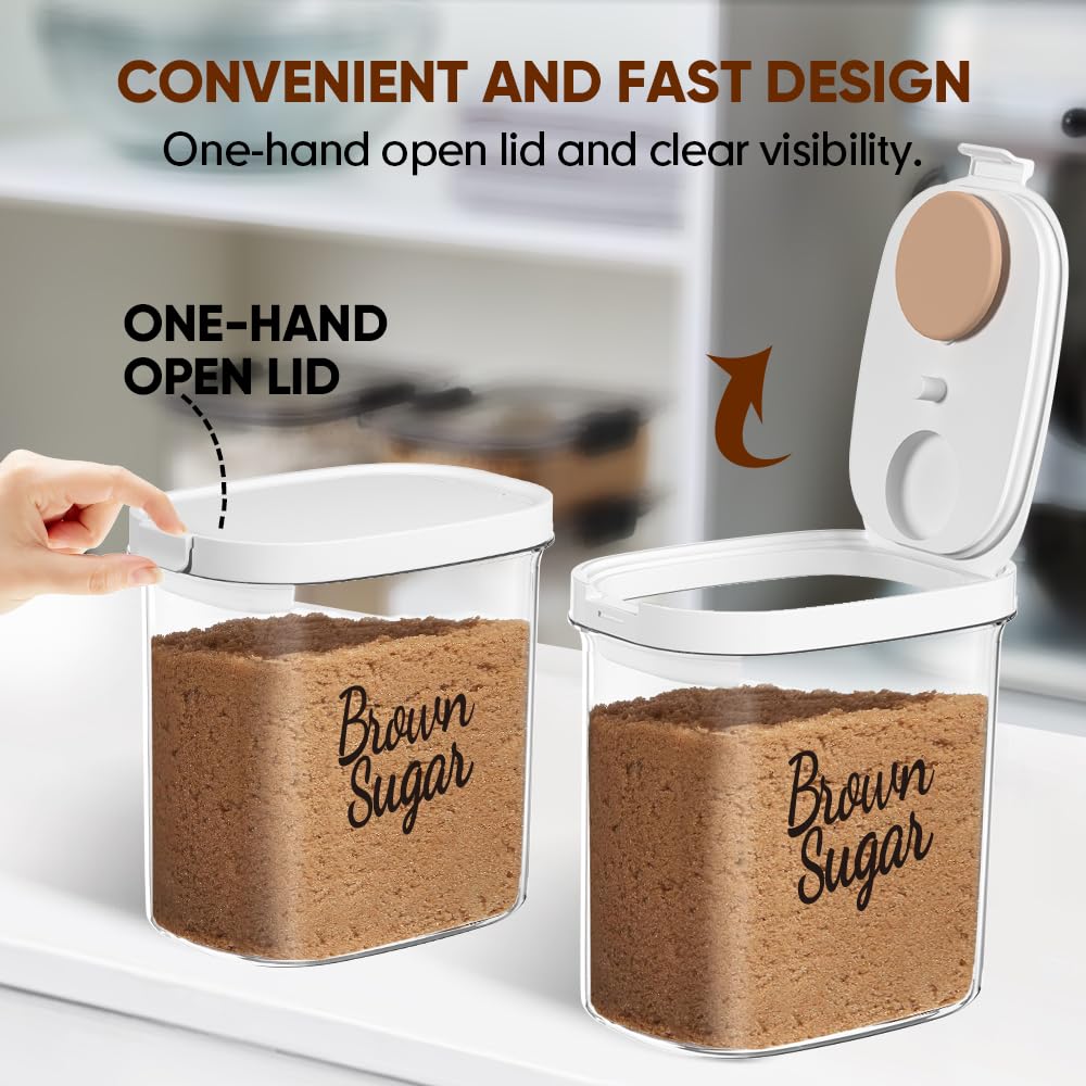 Moryimi one-hand opening lid promotes quick access while cooking.
