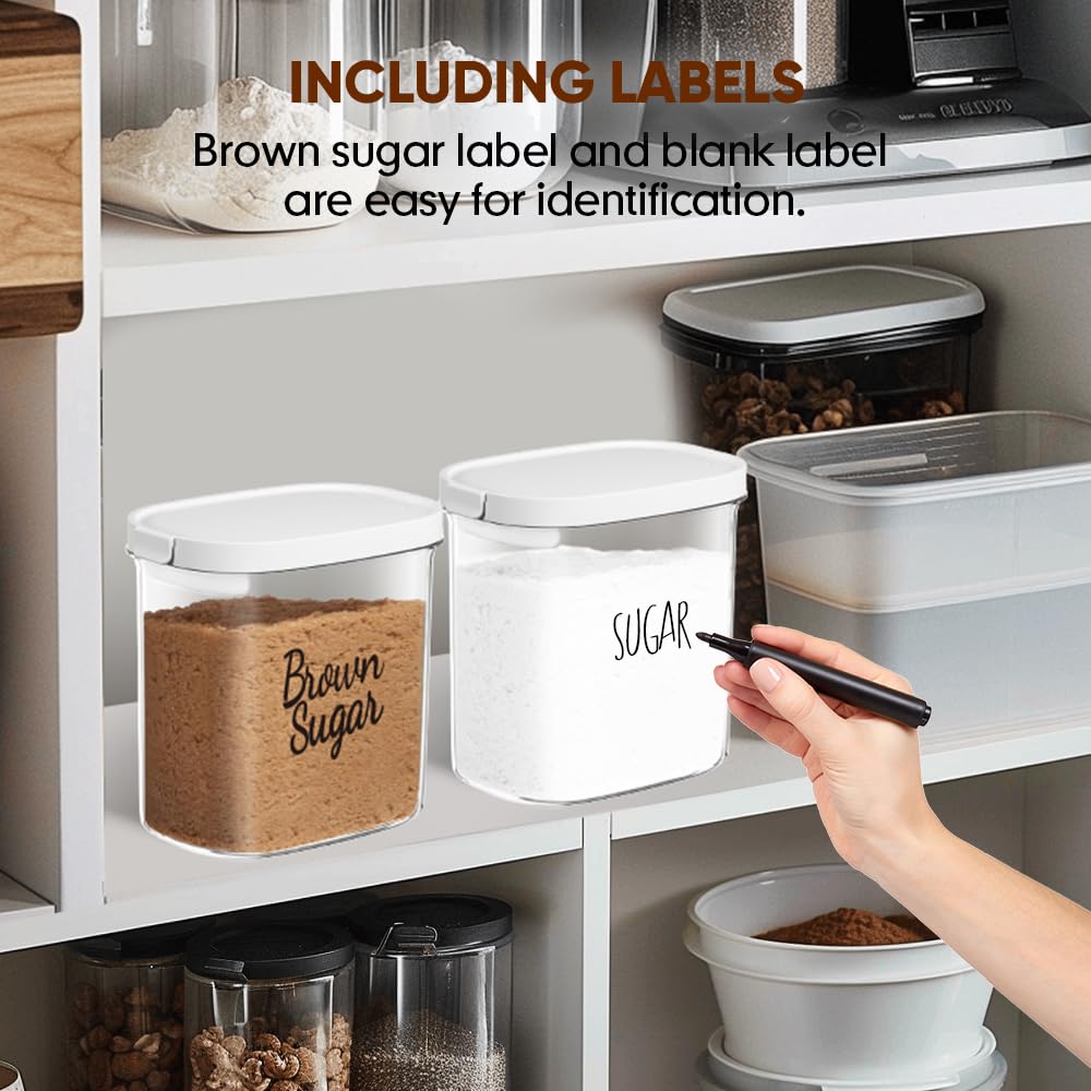 Moryimi spoon and magnet kit included for tidy, labeled storage.