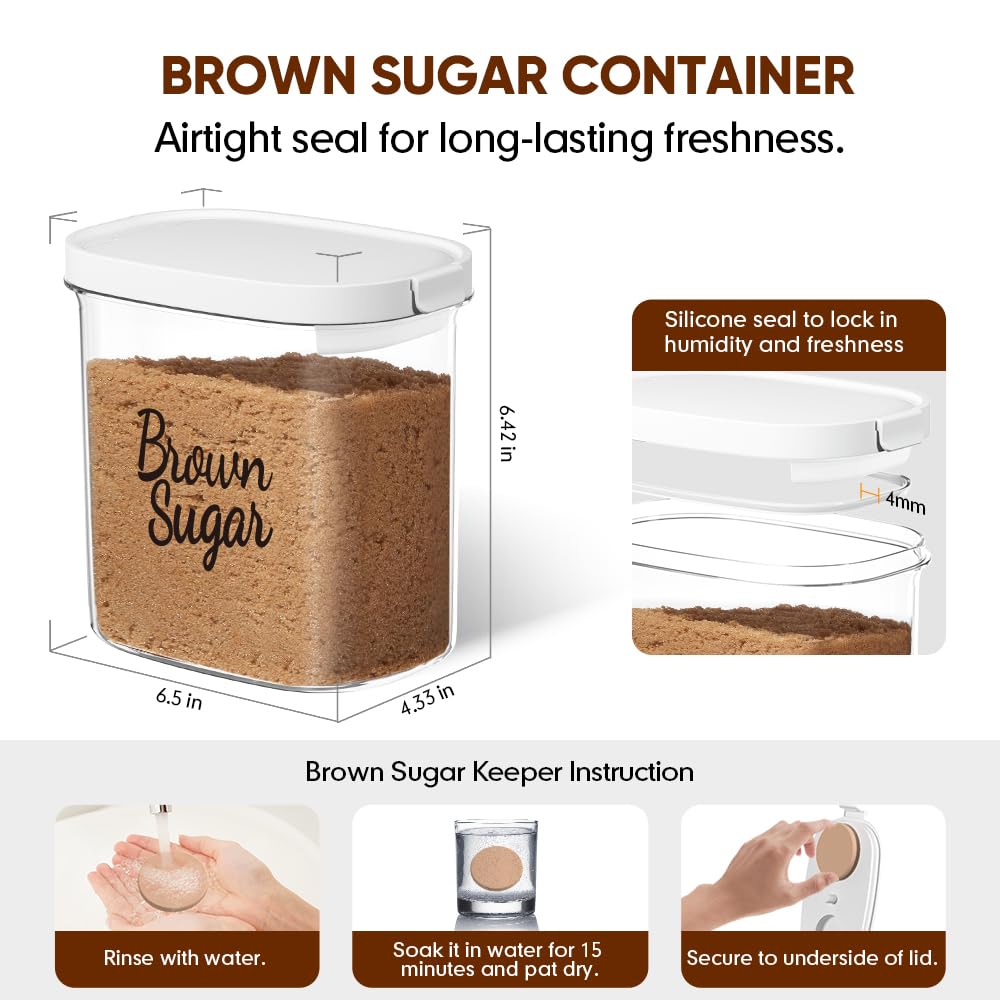Moryimi container features thick silicone seal for long-lasting airtight storage.