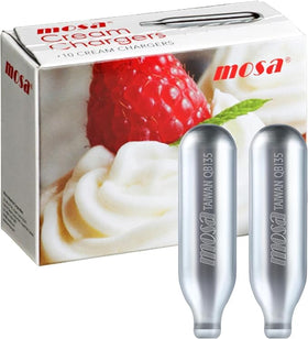 Mosa 8g capsules pack enables precise portioning and quick prep.
