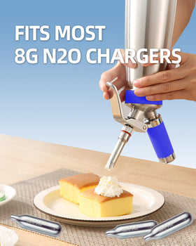 Dishwasher-safe design allows quick cleaning between tasks