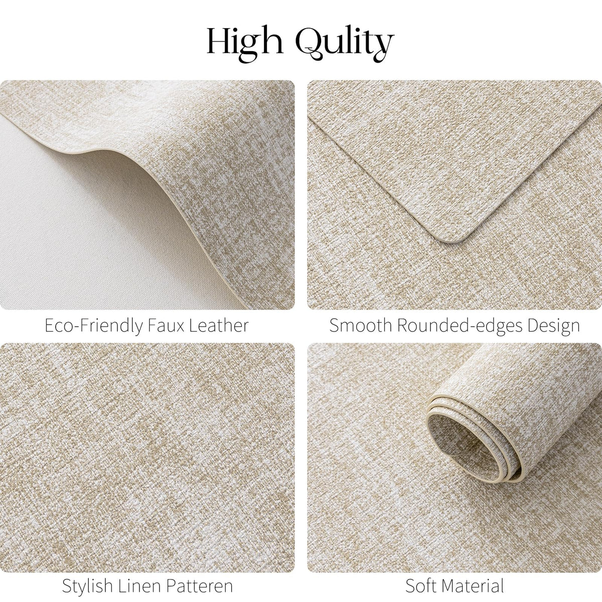 MOSAYT dining decor placemats beige elevate gatherings and meals.