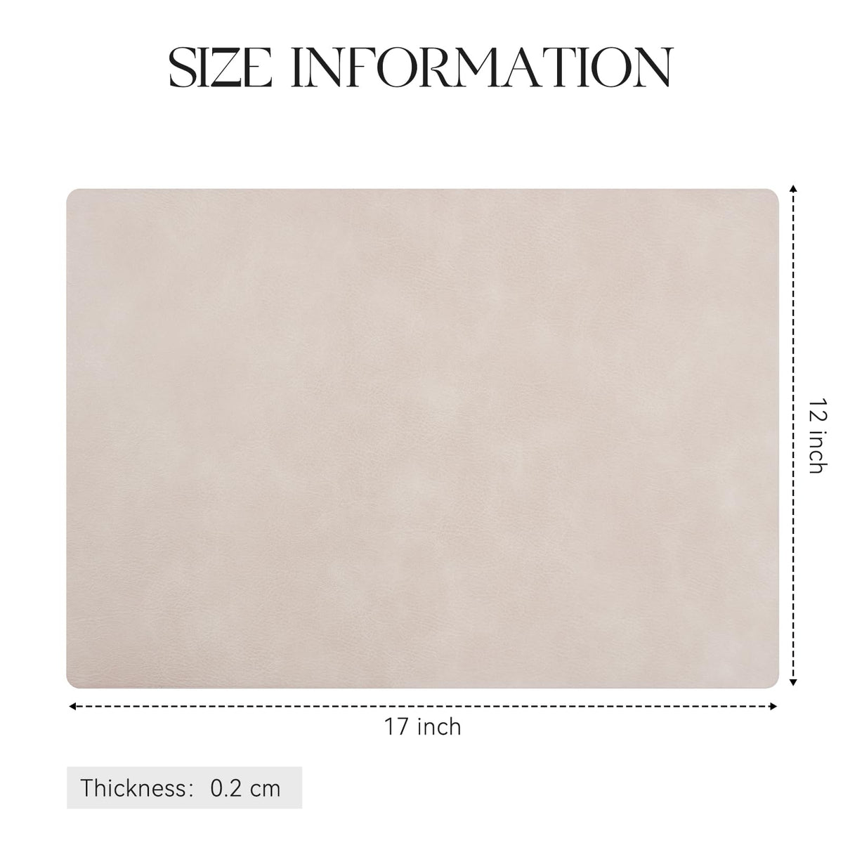 MOSAYT spill-resistant placemats protect table surfaces from stains