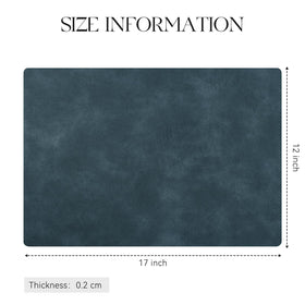 MOSAYT outdoor-friendly placemats withstand spills and heat.