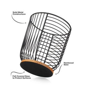 MosJos coffee pod holder compatible with K-Cups and espresso capsules.