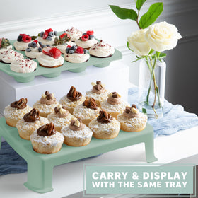 MosJos foldable bottom tray enables compact storage after events.