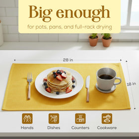 MosJos towels are machine washable and color-retentive for everyday use