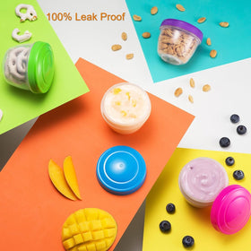 BPA-free MosJos cups offer safe food storage for grains and fruit