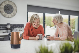 Moss & Stone copper percolator delivers inviting kitchen aroma