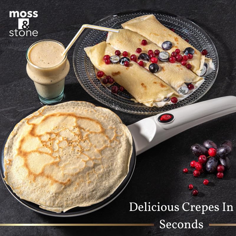 Moss & Stone on/off switch provides simple control during cooking.