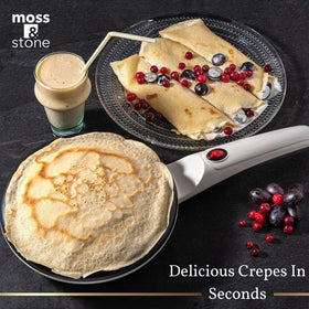 Moss & Stone on/off switch provides simple control during cooking.