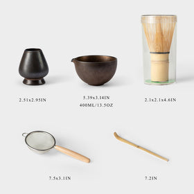 Mossen bamboo whisk designed for creamy froth and even whisking.