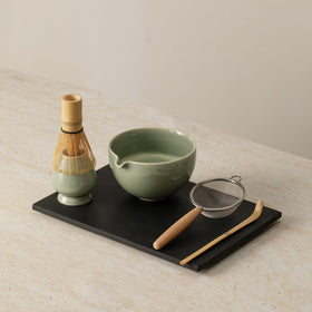 Mossen matcha set assembly: showcases a complete brewing kit for daily rituals.