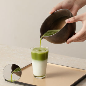 Mossen tea scoop measures precise portions for ideal flavor.