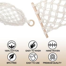 Hand-woven Motarna basket is durable and gentle on produce.