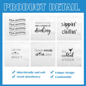 MotiMind 2-ply napkins offer durable, skin-friendly performance for busy gatherings