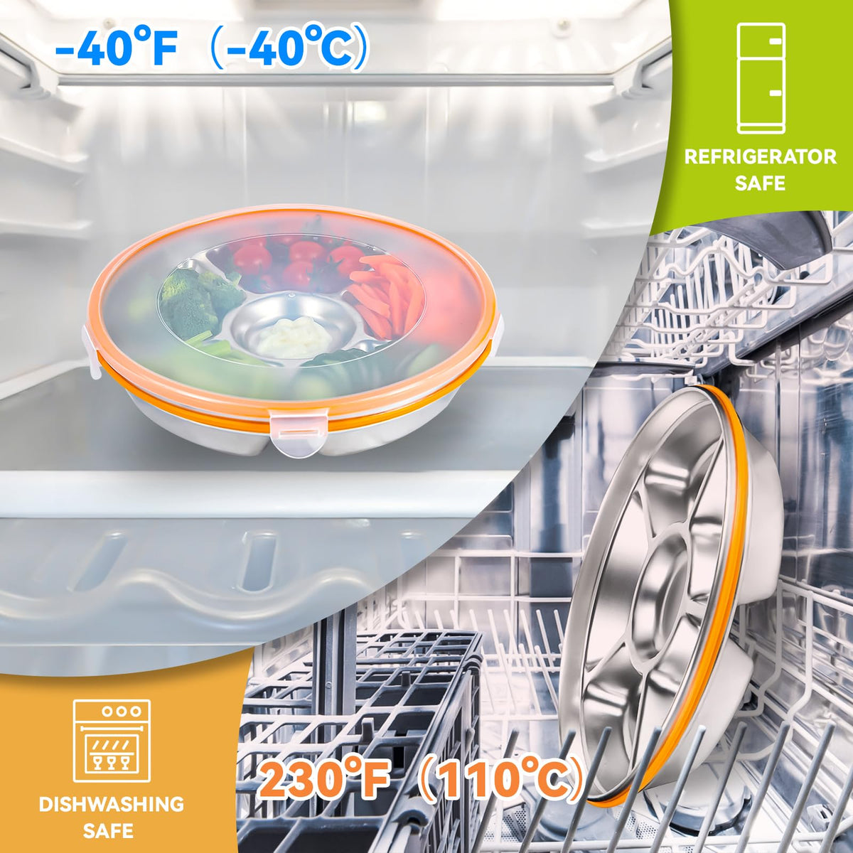 Motith lid with sealing ring demonstrating airtight, spill-free transport